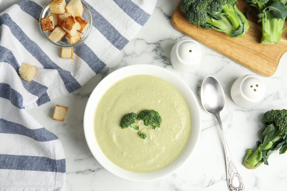 supa crema de brocoli