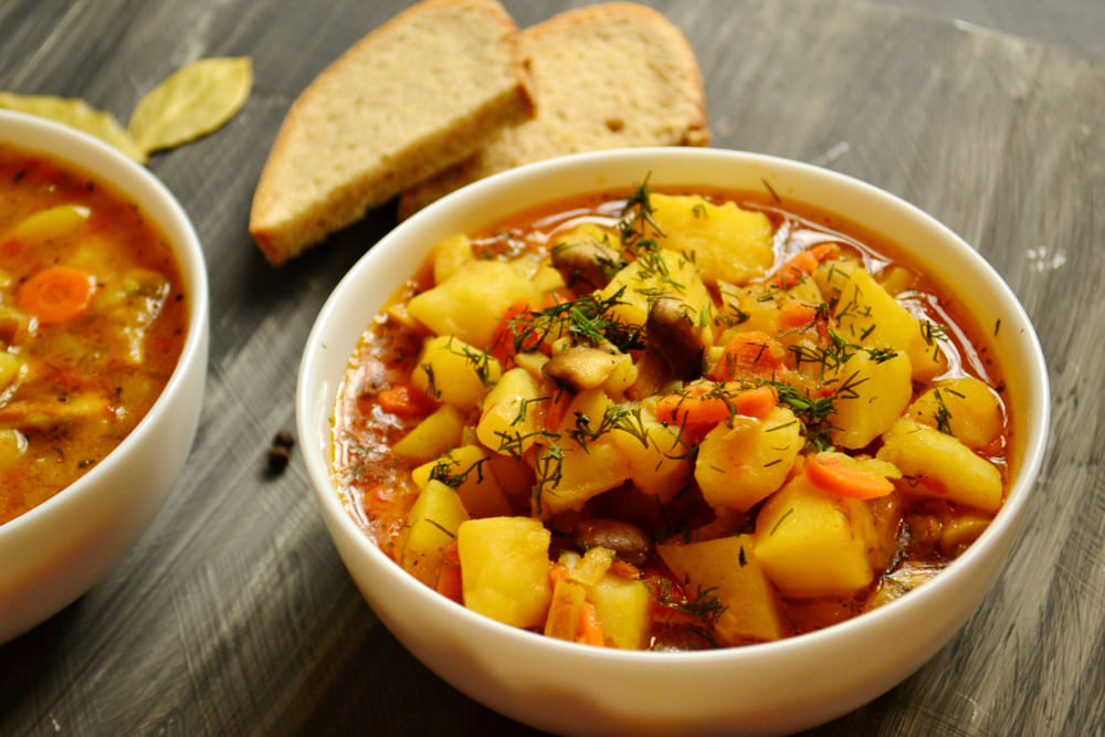 tocanita de cartofi cu marar