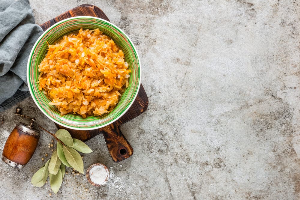 Ingrediente pentru varză dulce călită