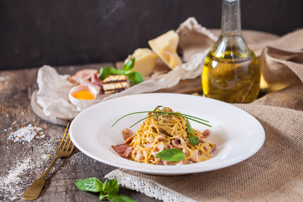 Paste carbonara