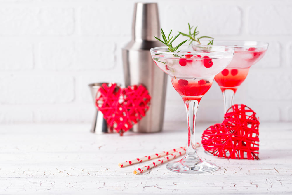 cocktail valentine's day
