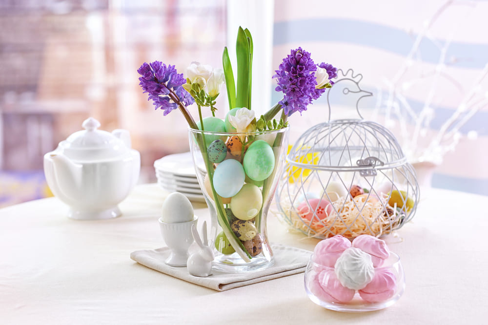 Aranjamente inedite pentru masa de Paște