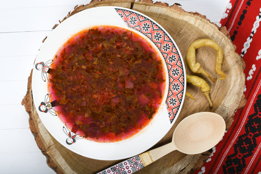 Ciorbă de lobodă cu ardei iute