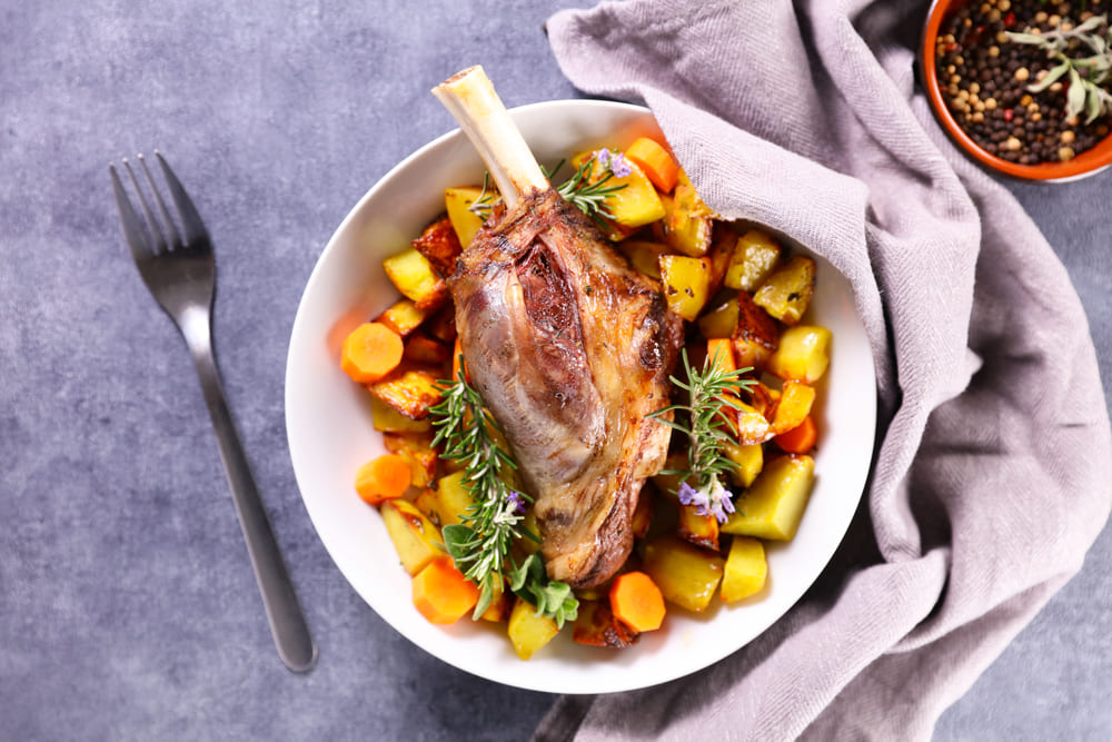 Friptură de miel la cuptor