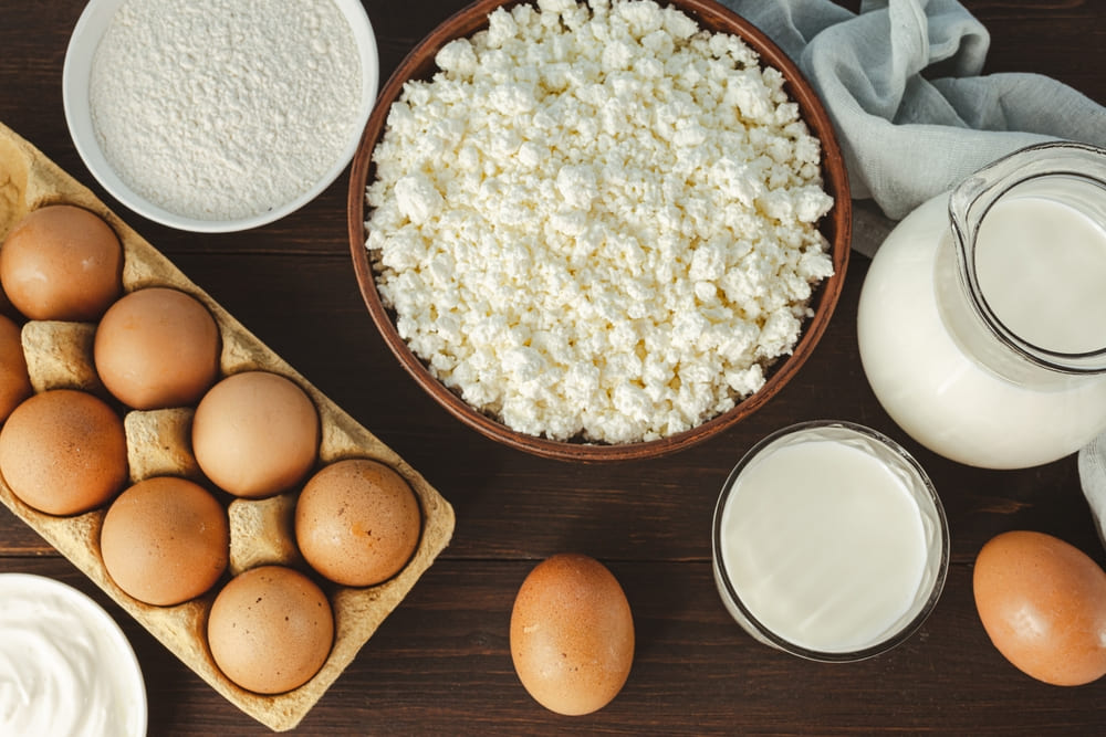 Pască tradițională cu brânză - igrediente