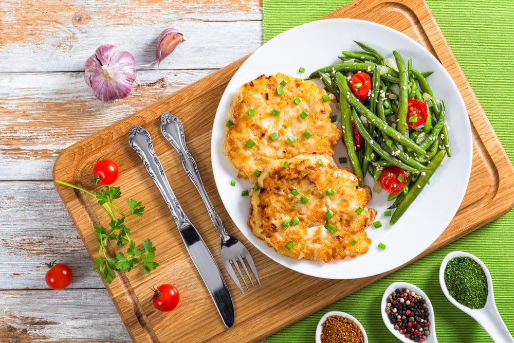 Fasole verde cu usturoi