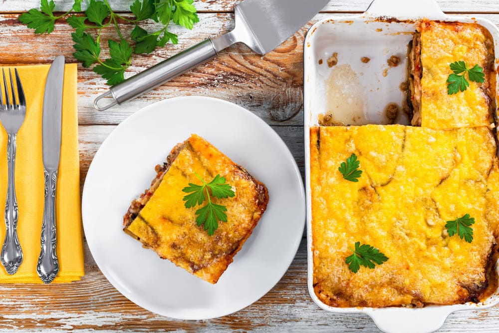 Musaca de cartofi cu carne