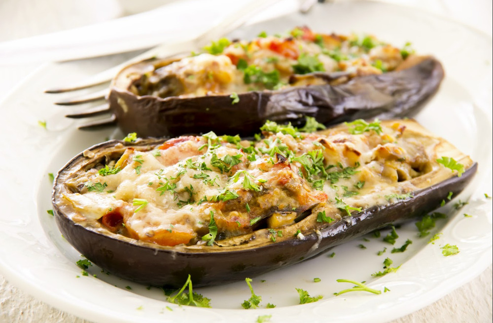 Prepararea vinetelor umplute la cuptor