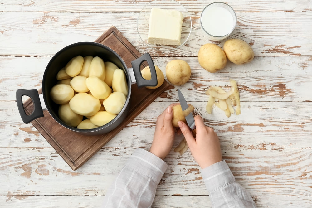 Prepararea sufleului de cartofi