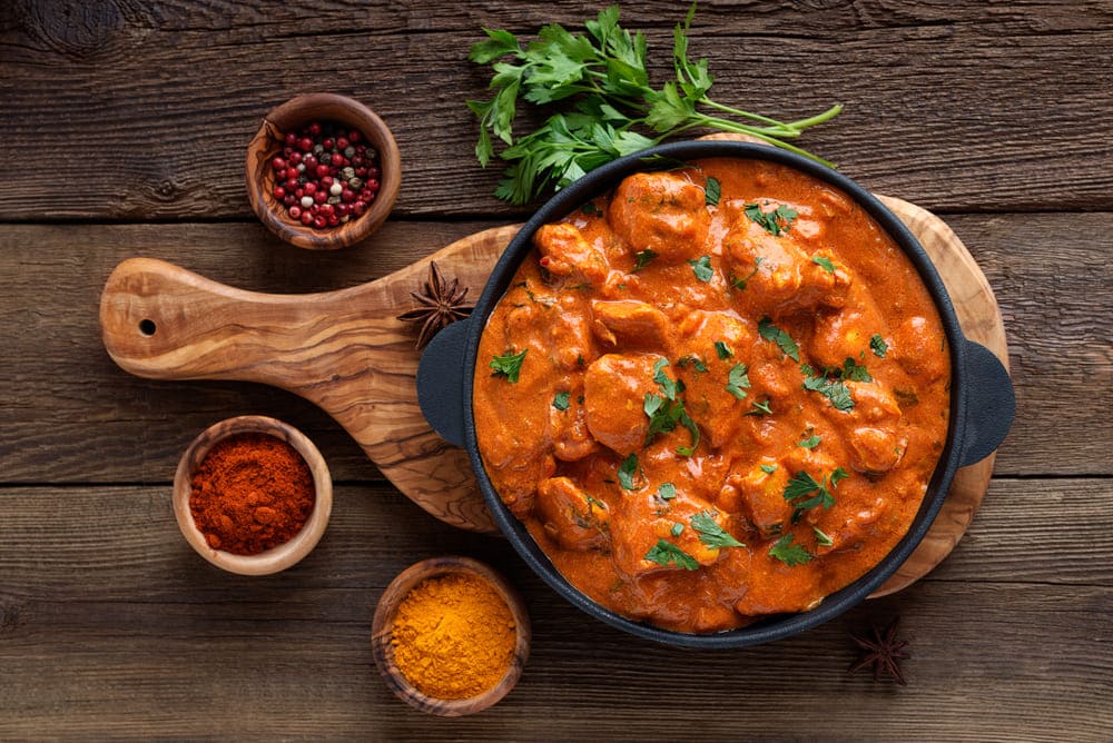 Butter chicken reteta indiana