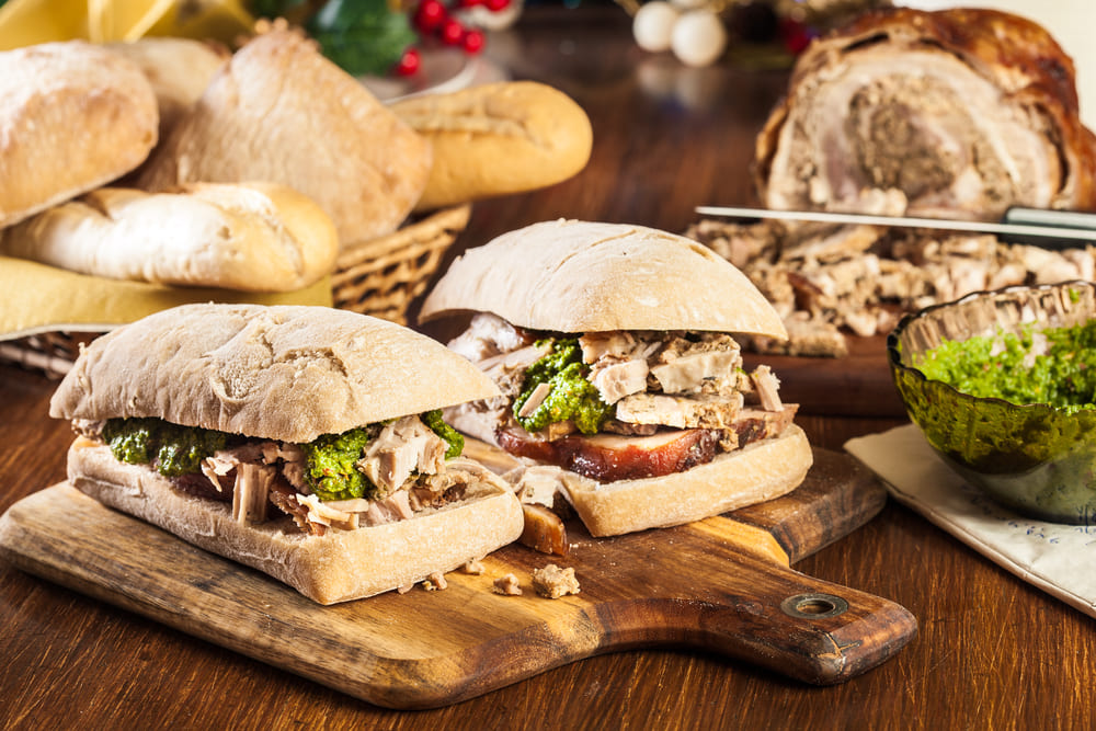 Porchetta pentru sandwich