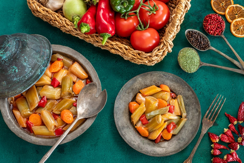 Mancare de praz cu masline