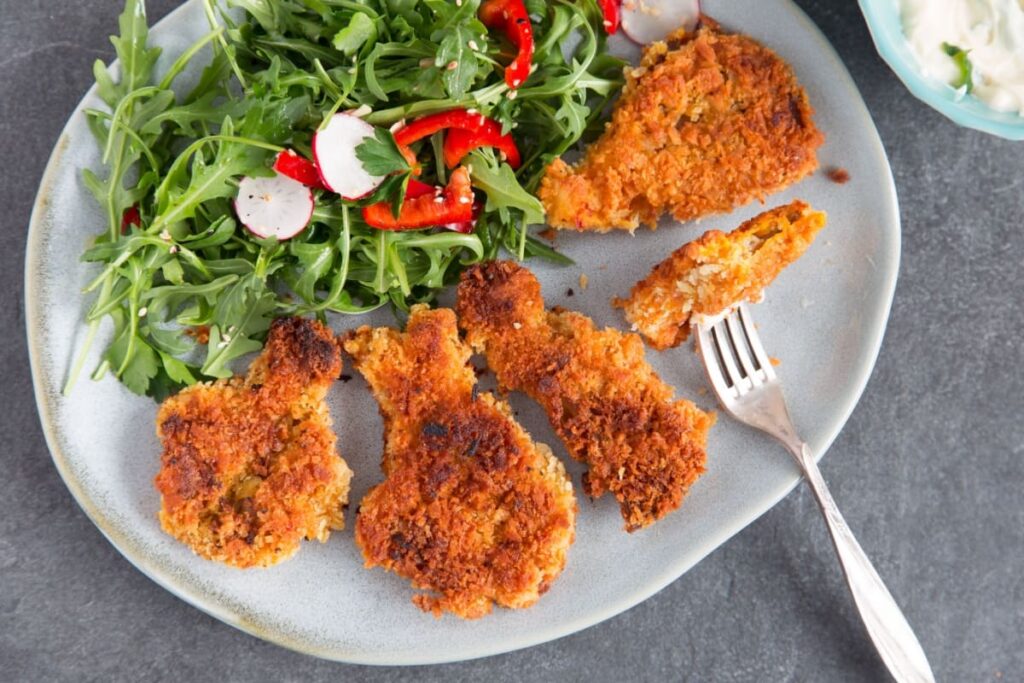 Snitele din ciuperci pleurotus la cuptor